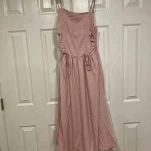 Nude Rose Dress